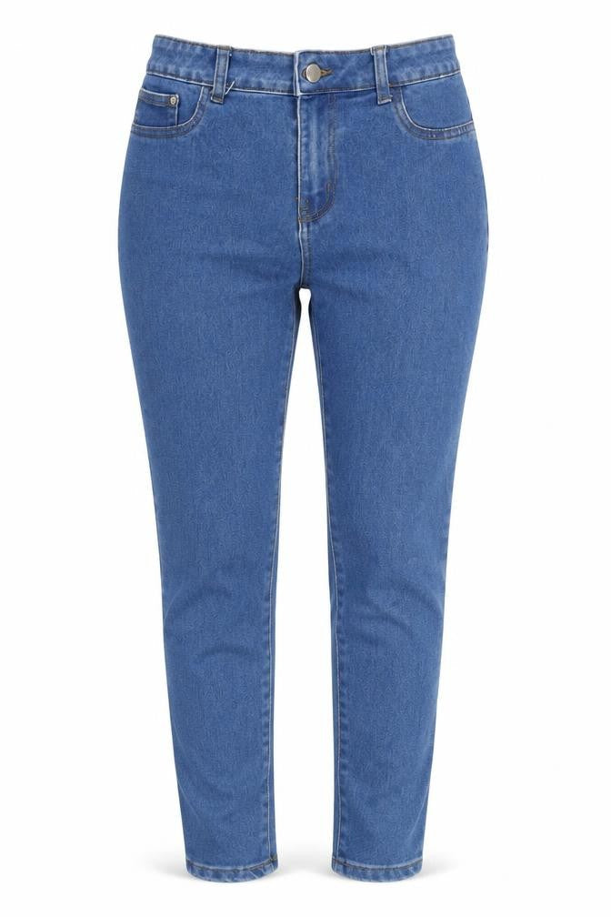 Womens UK Size 8 Denim Co. Regular Fit Skinny Blue Jeans