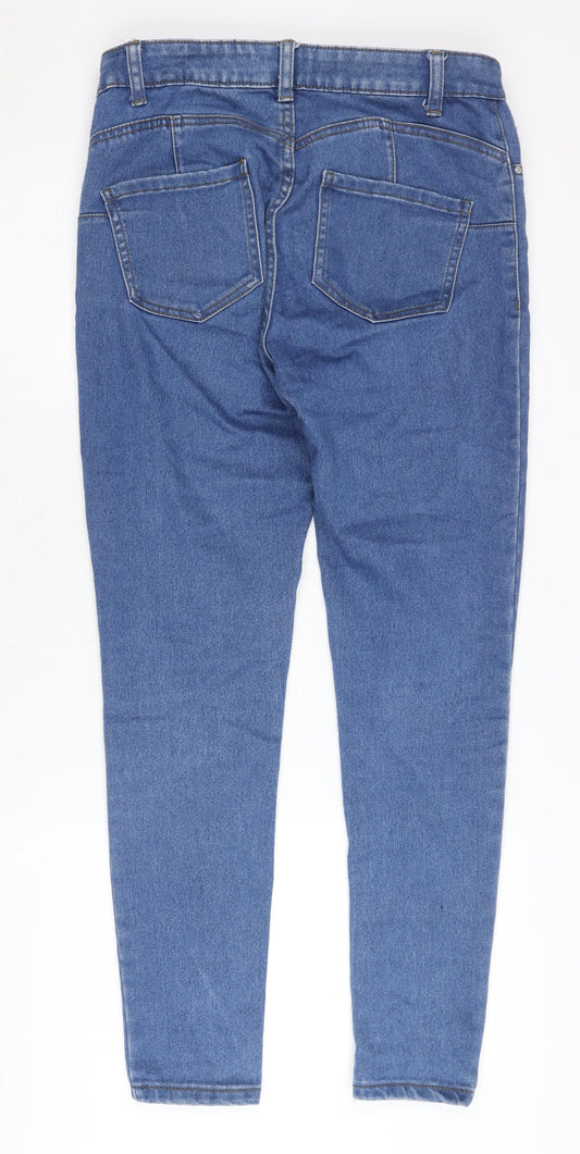 Denim Co. Women's Blue Skinny Jeans Size 8