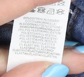 Denim Co. Women's Blue Skinny Jeans Size 8