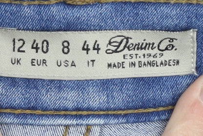 Denim Co. Women's Blue Skinny Jeans Size 8