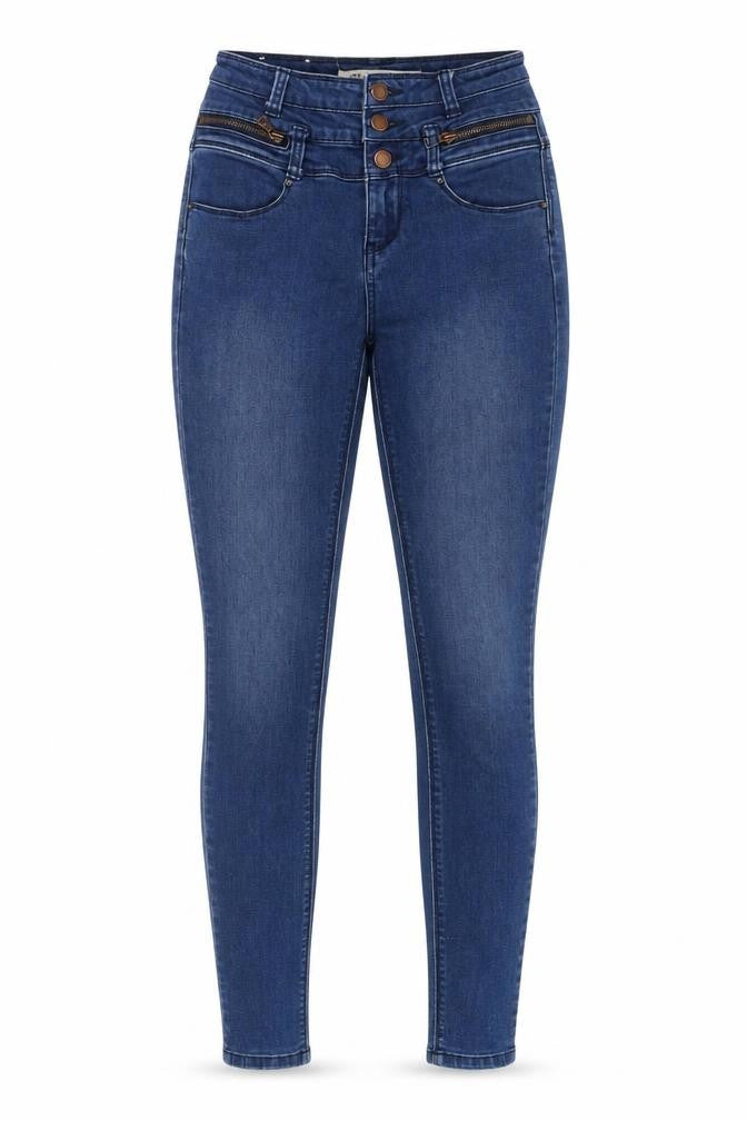 Womens UK Size 6 New Look Slim Fit Skinny Blue Jeans