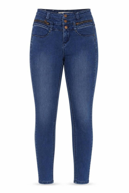 Womens UK Size 6 New Look Slim Fit Skinny Blue Jeans