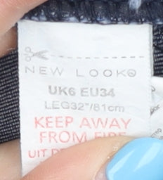 New Look Women's Blue Skinny Jeans Size 6