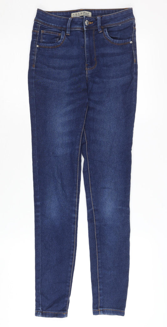 Denim Co. Women's Blue Skinny Jeans Size 4