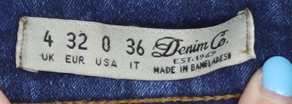 Denim Co. Women's Blue Skinny Jeans Size 4