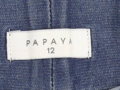 Womens UK Size 12 Papaya  Leggings Blue Leggings