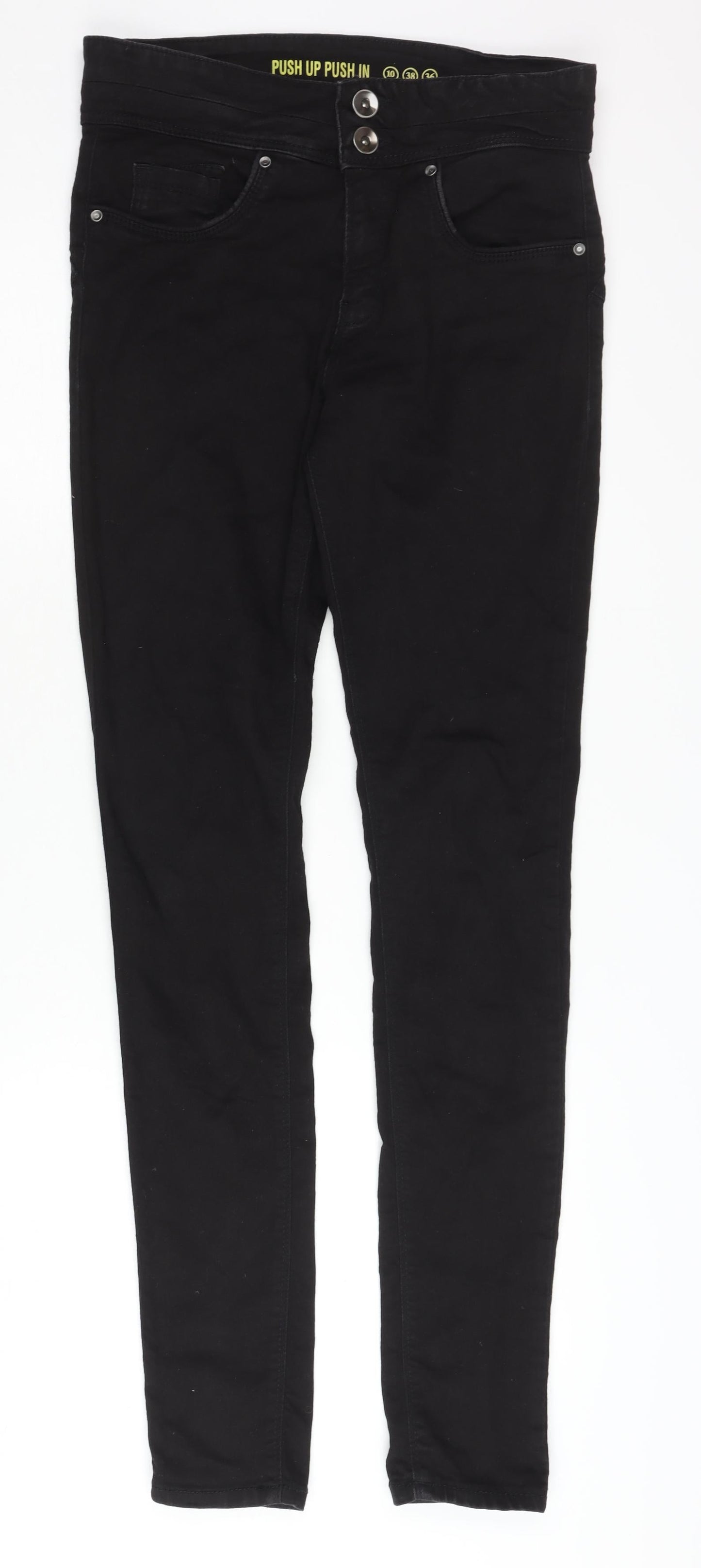 Denim Co. Women's Black Size 10 Skinny Jeans