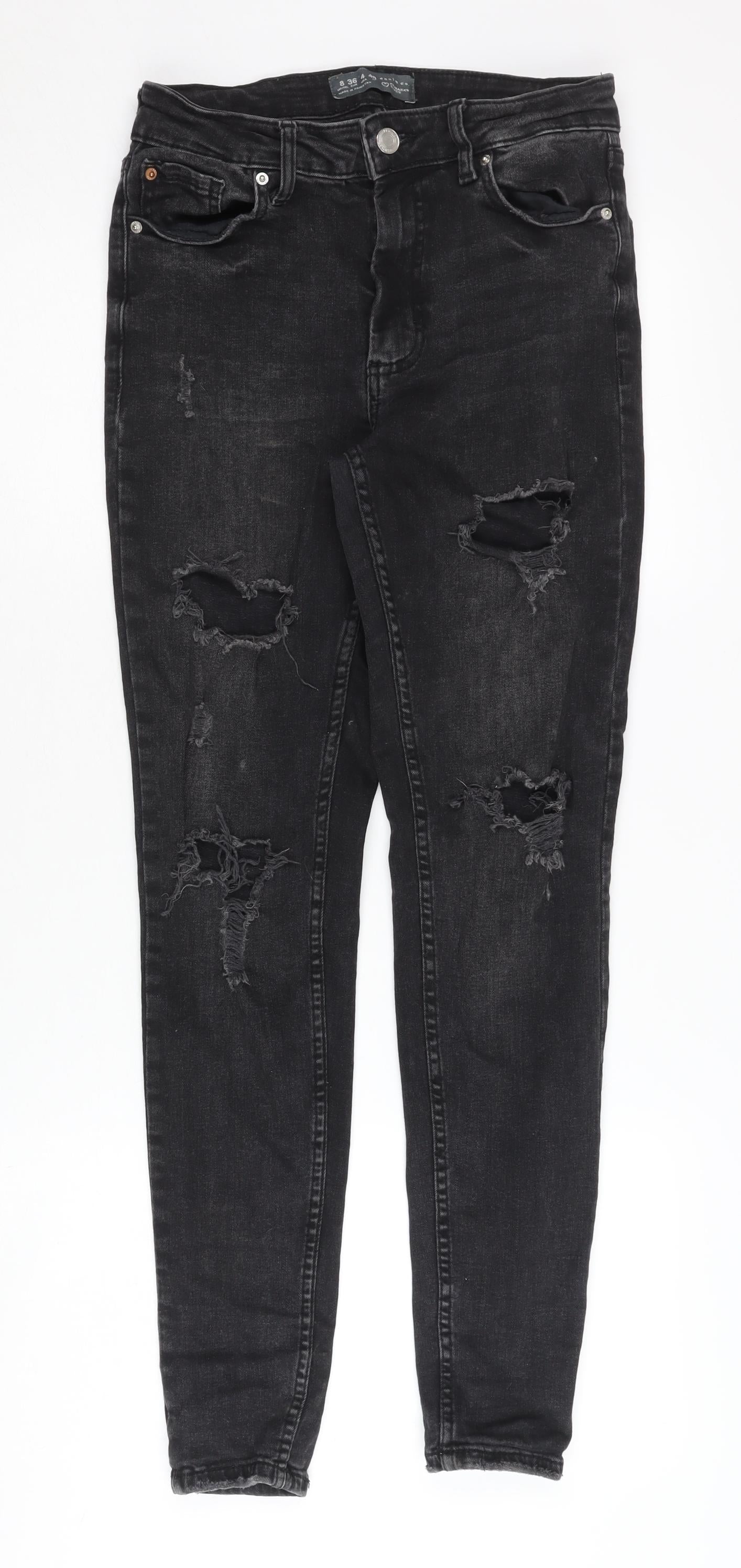 Primark Women's Black Skinny Jeans Size 8