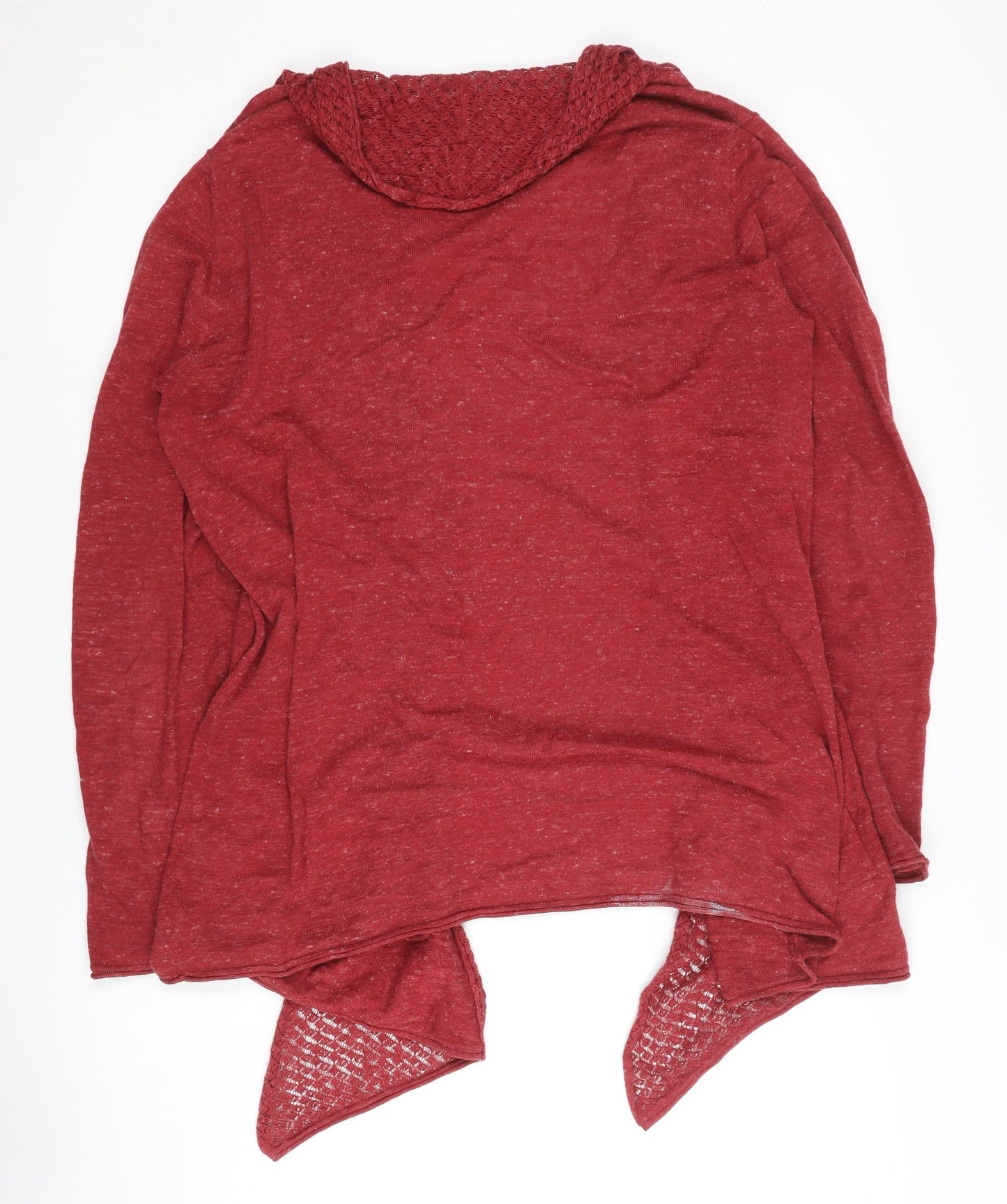 Womens UK Size 14 Fat Face Red Cardigan Jumper