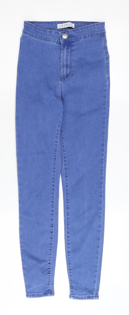 Denimco Women's Blue Skinny Jeans Size 4 Slim Fit
