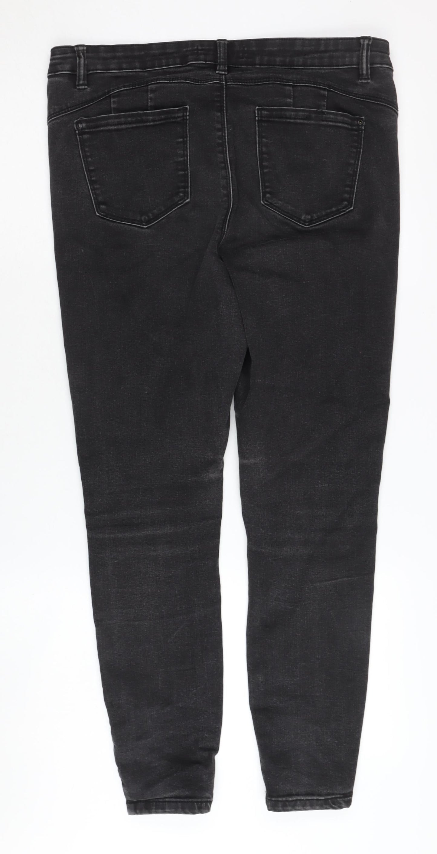 denim co Women's Black Skinny Jeans Size 16
