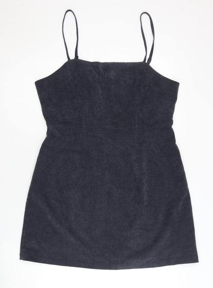 Cooperative Women's Black Slip Dress Size L
