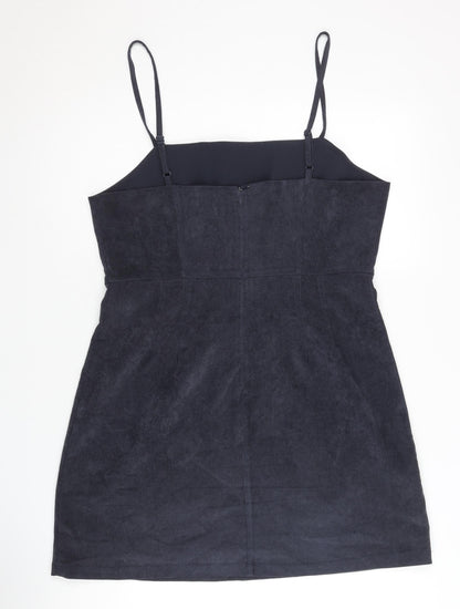 Cooperative Women's Black Slip Dress Size L