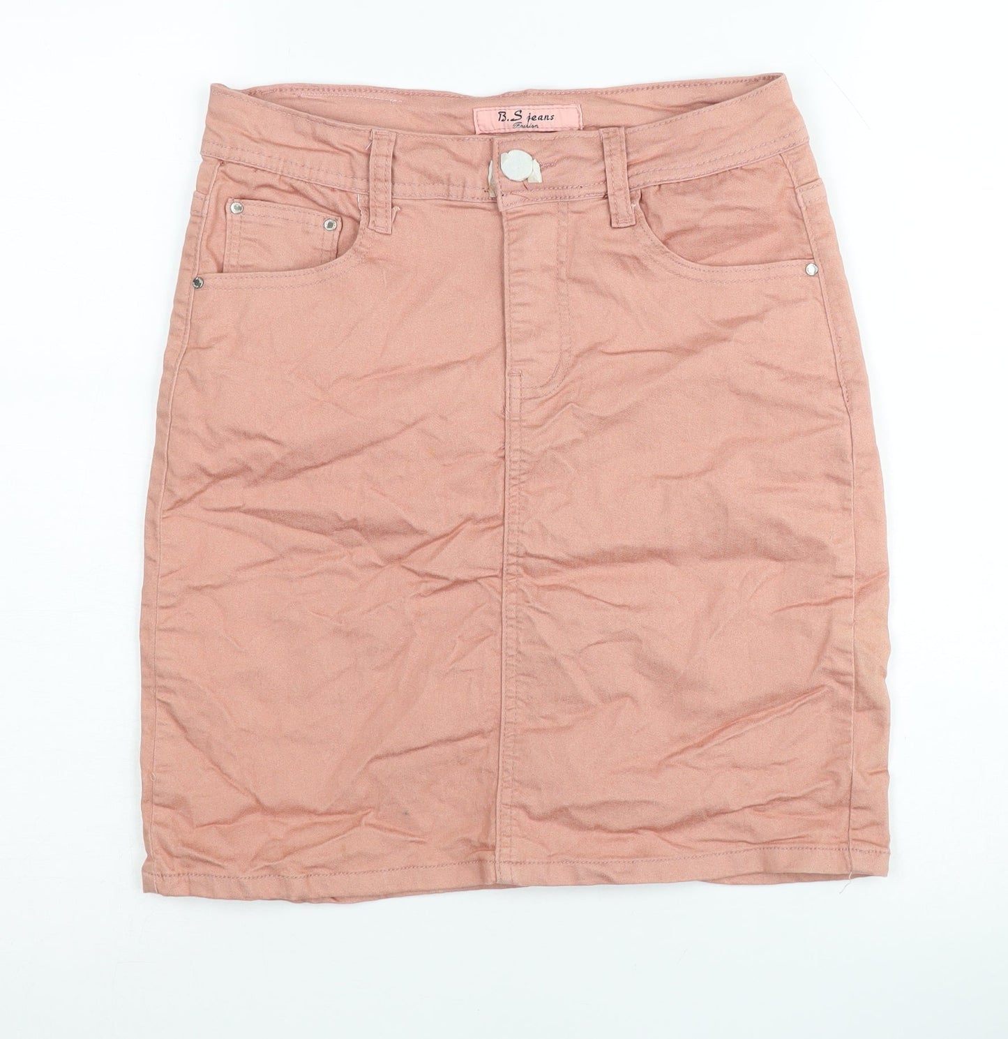 B. S Jeans Women's Pink Pencil Skirt Size 8