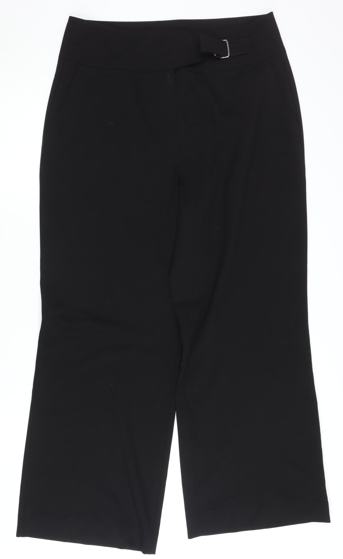 Betty Barclay Women's Black Wide-Leg Trousers Size 16