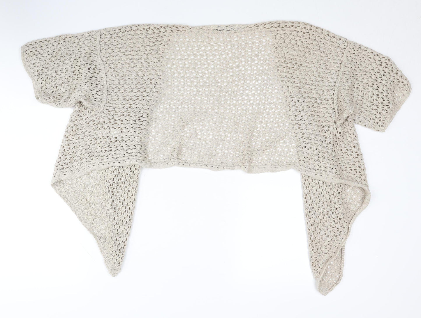 Womens UK Size L Old Navy Beige Shrug