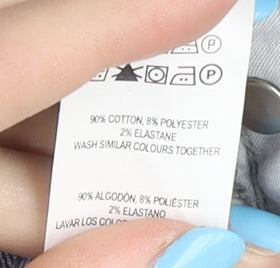 Denim Co. Women's Blue Skinny Jeans Size 8