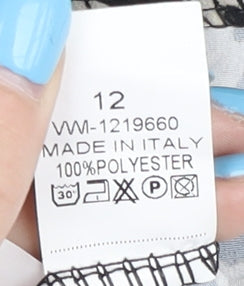 Boohoo Women's Animal Print Slip Dress Size 12