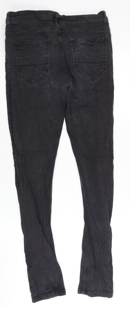 Denim Co. Men's Black Skinny Jeans 32-34