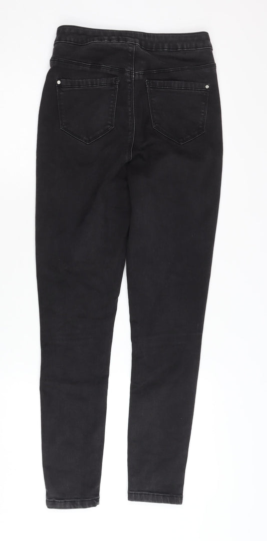 Missguided Women's Black Skinny Jeans Size 10
