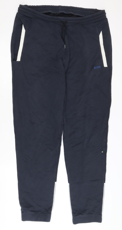 Hugo Boss Men's Blue XL Jogger Trousers
