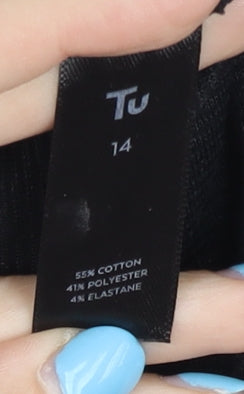 Tu Women's Black Trousers Size 14