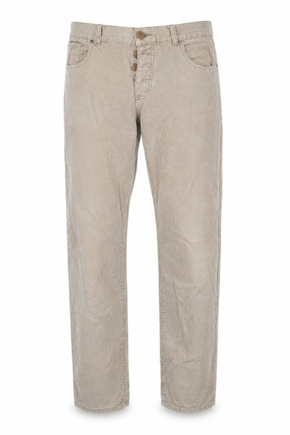 Mens UK Size 34 Matalan Regular Fit  Beige Trousers