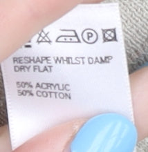 Marks and Spencer Ivory Crew Neck Jumper - Small