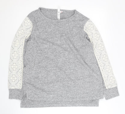Flora Nikrooz Women's Grey Pullover Jumper M