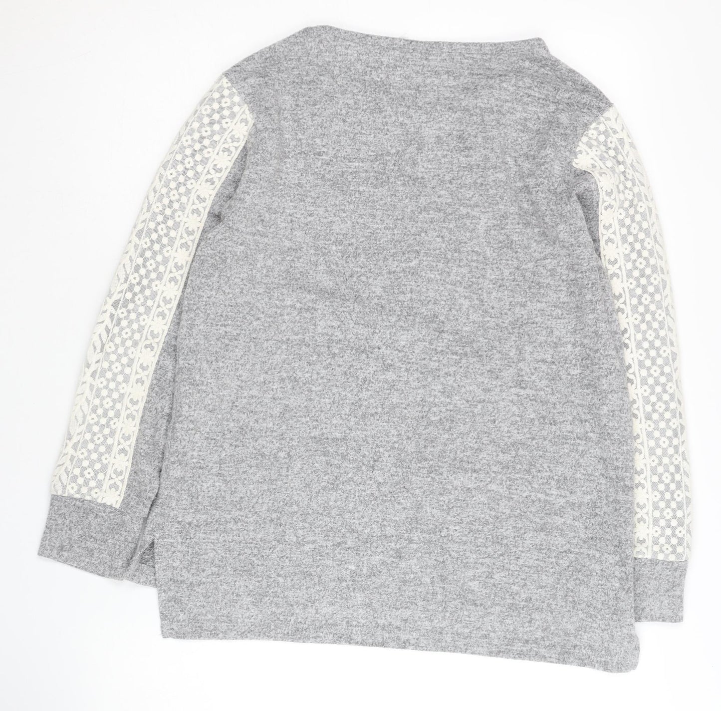 Flora Nikrooz Women's Grey Pullover Jumper M