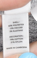 Flora Nikrooz Women's Grey Pullover Jumper M