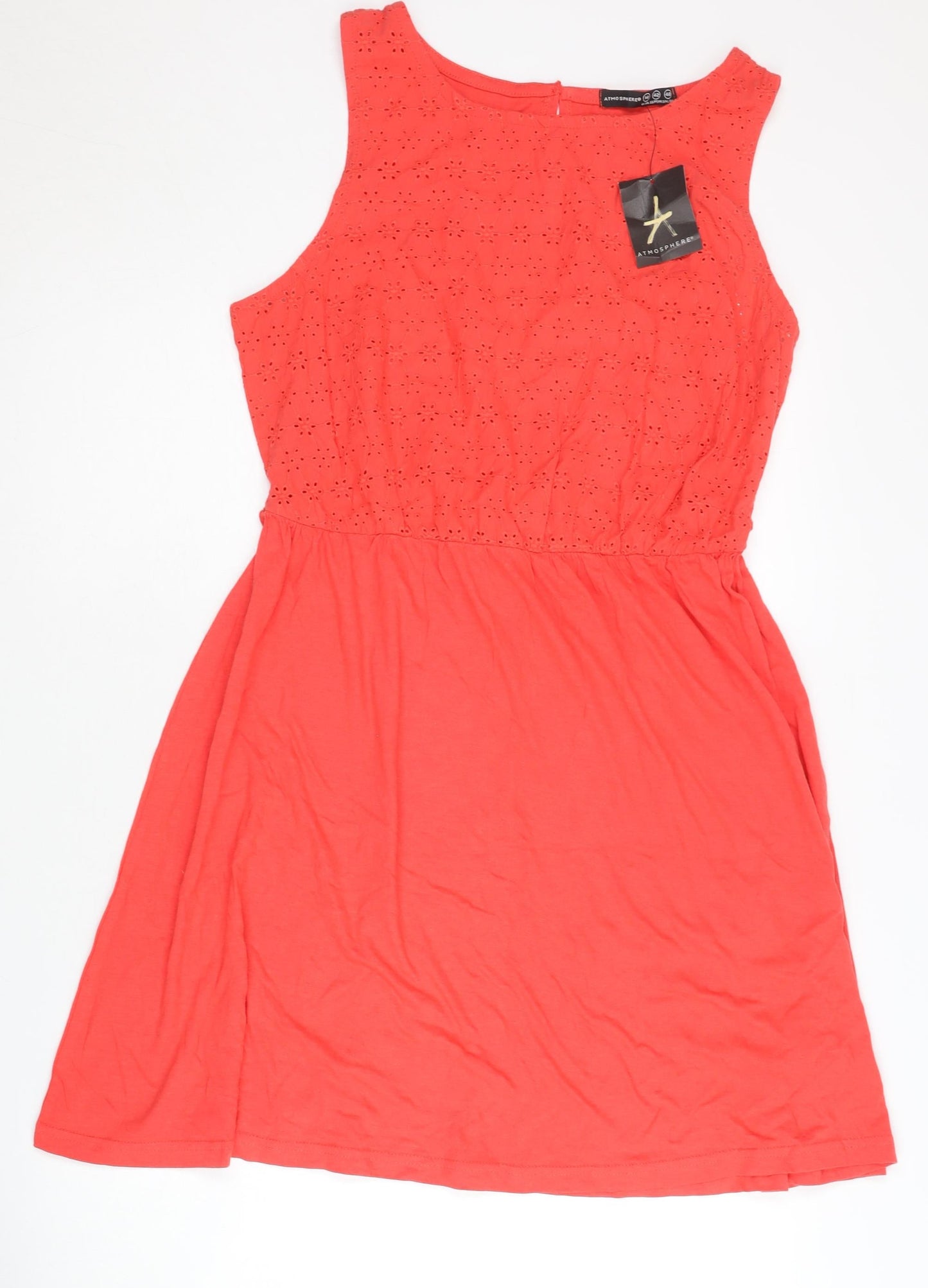 Atmosphere Women's Red A-Line Casual Dress Size 14