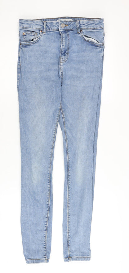 Denim Co. Women's Blue Skinny Jeans Size 12 Slim Fit