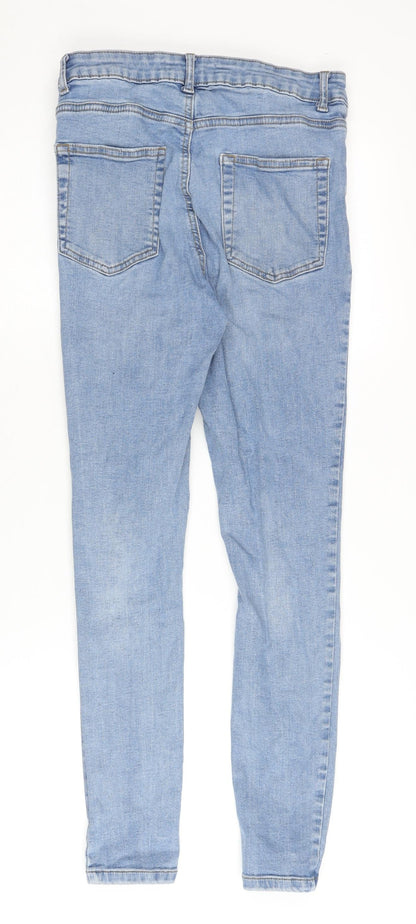Denim Co. Women's Blue Skinny Jeans Size 12 Slim Fit