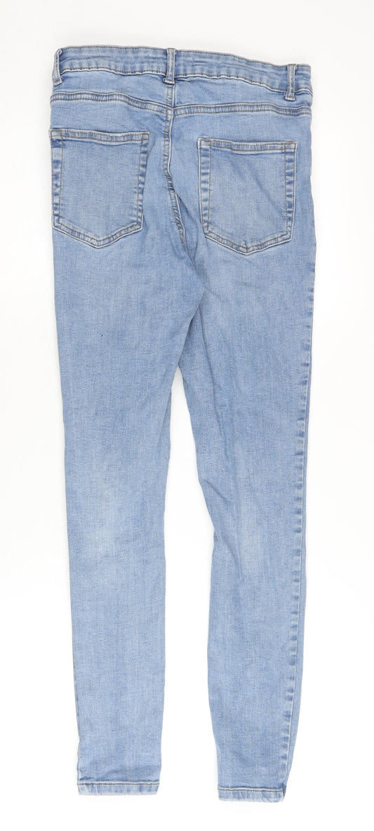 Denim Co. Women's Blue Skinny Jeans Size 12 Slim Fit