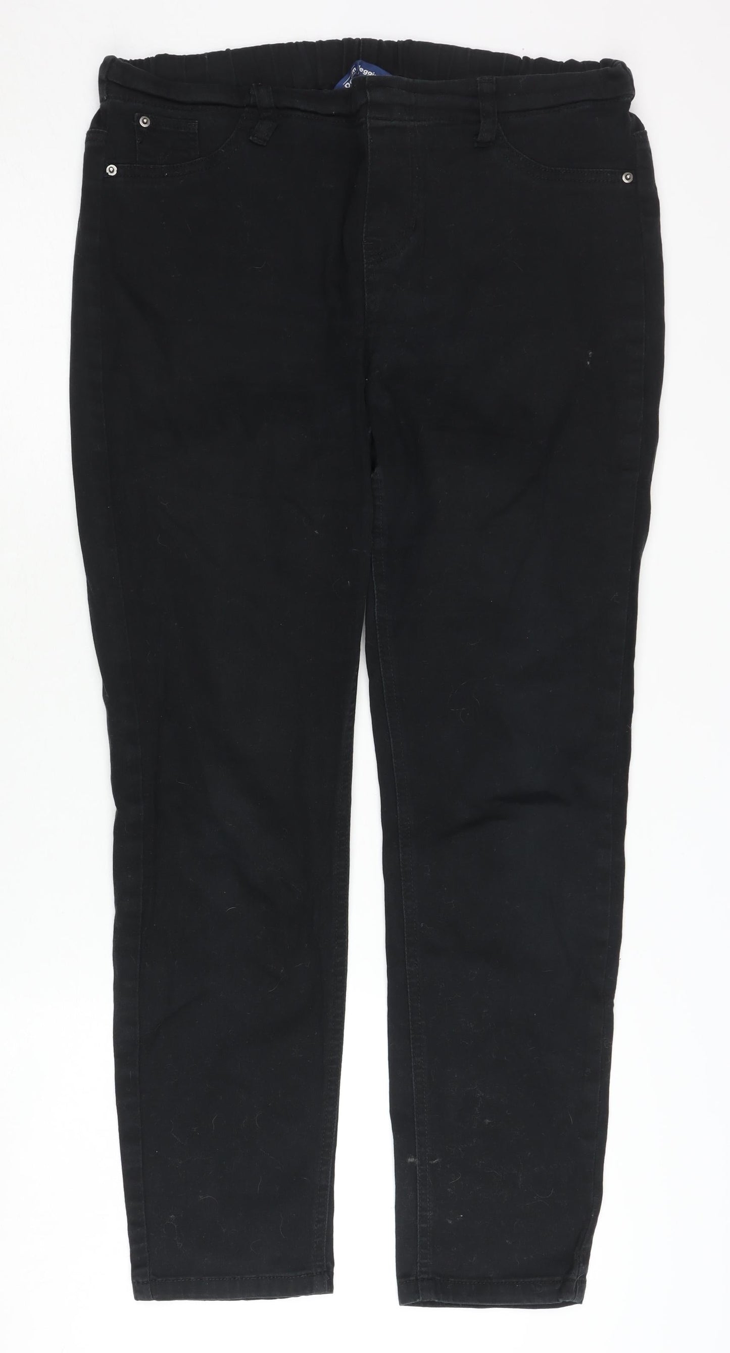 BHS Women's Black Jeans Size 16 Regular Fit