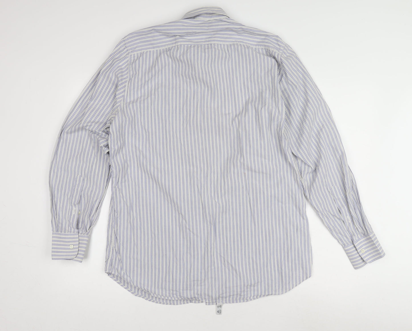 Mens UK Collar Size 15.5 Jaeger Smart Multicoloured  Dress Shirt