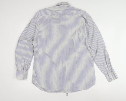 Mens UK Collar Size 15.5 Jaeger Smart Multicoloured  Dress Shirt