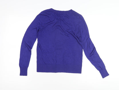 Gap Women's Blue Cardigan, Size S, Button Front