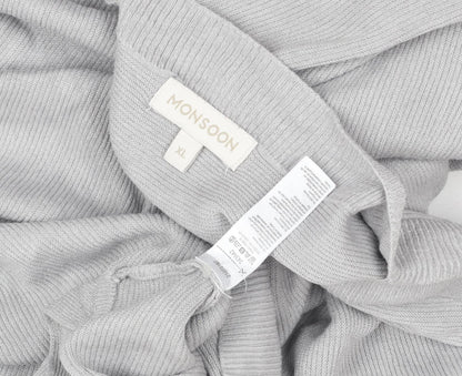 Womens UK Size XL Monsoon Grey Pullover Jumper