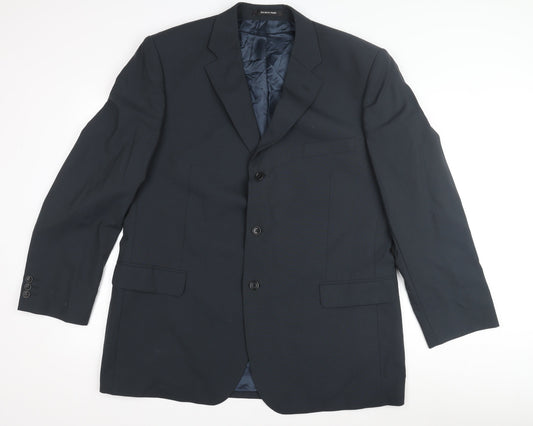 Mens UK Size 46 M Balmain Regular Grey Suit Jacket