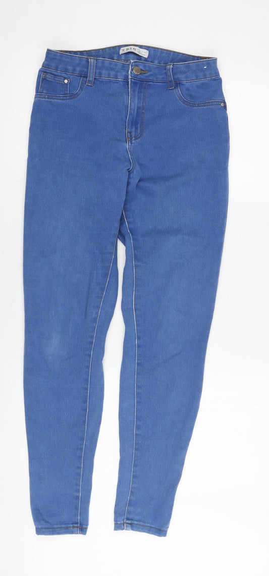 Denim Co Women's Blue Skinny Jeans, Size 10 - Excellent Condition