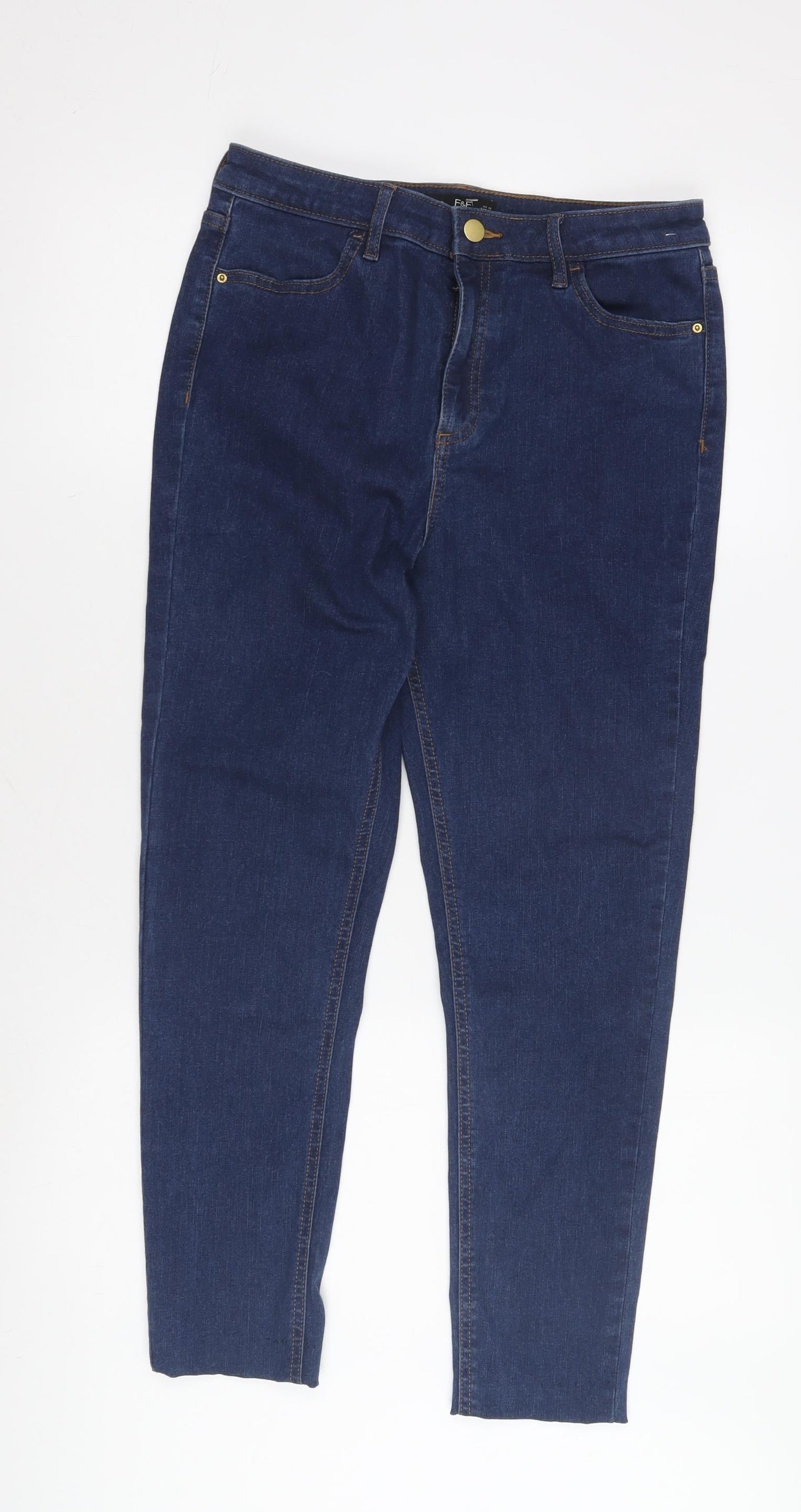 F&F Women's Blue Jeans Size 10 Denim