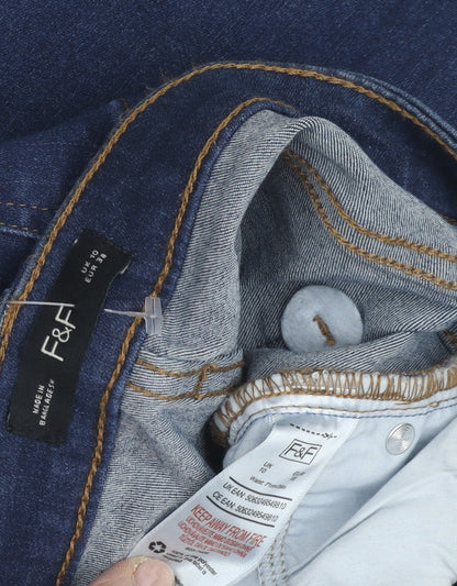 F&F Women's Blue Jeans Size 10 Denim