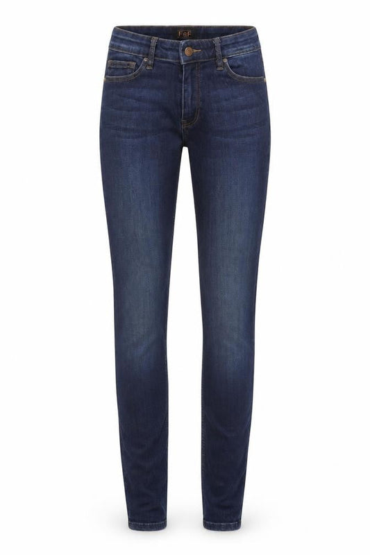 Womens UK Size 6 F&F Slim Fit Skinny Blue Jeans