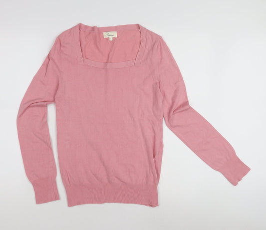 Linea Women's Pink Pullover Jumper S