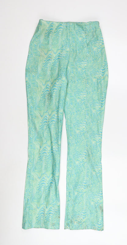 Womens UK Size 10 COLLUSION   Green Trousers