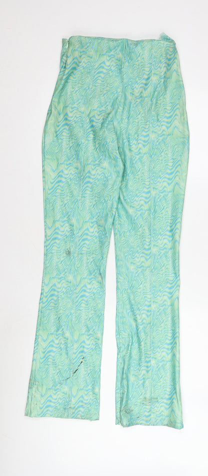 Womens UK Size 10 COLLUSION   Green Trousers