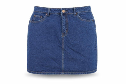 Womens UK Size 12 George Straight & Pencil Denim Skirt