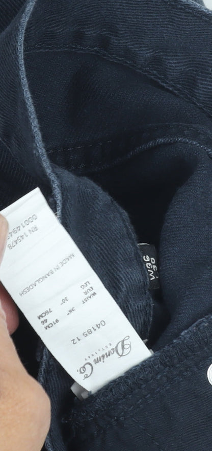 Daring Men's Blue Straight Jeans Size 36